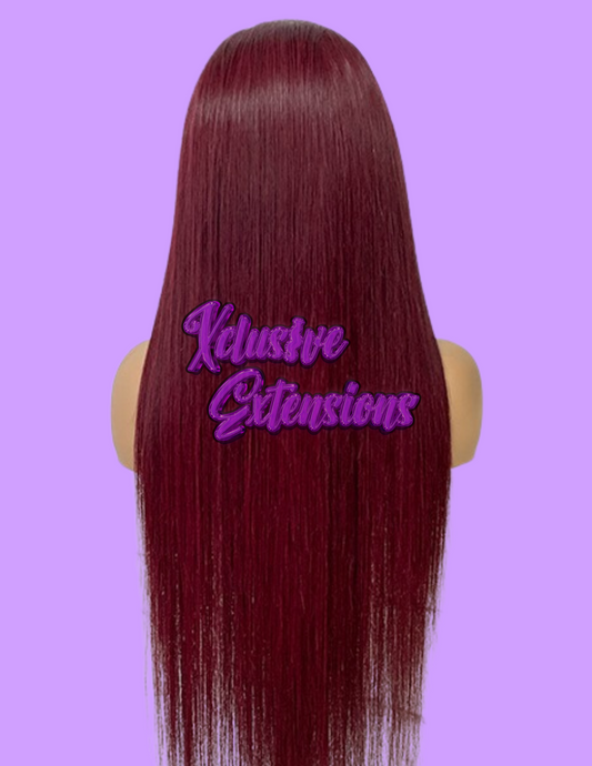 Malaysian HD Wig - Dark Colors